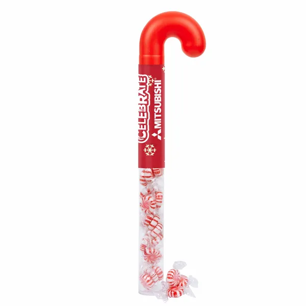 Holiday Candy Cane Tube - Starlight Peppermints - Custom Flying Discs