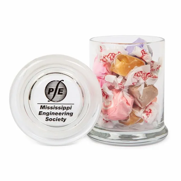 Glass Gourmet Jar - Salt Water Taffy - Custom Flying Discs