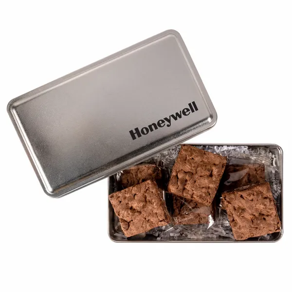 Fresh Beginnings 6 Fudge Brownies in Tin - Custom Flying Discs