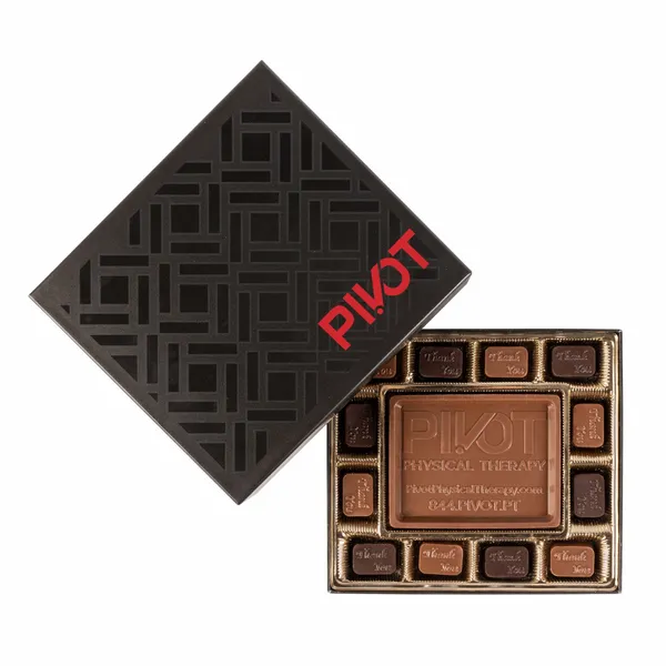 Small Custom Chocolate Delight Gift Box 8" - Custom Flying Discs
