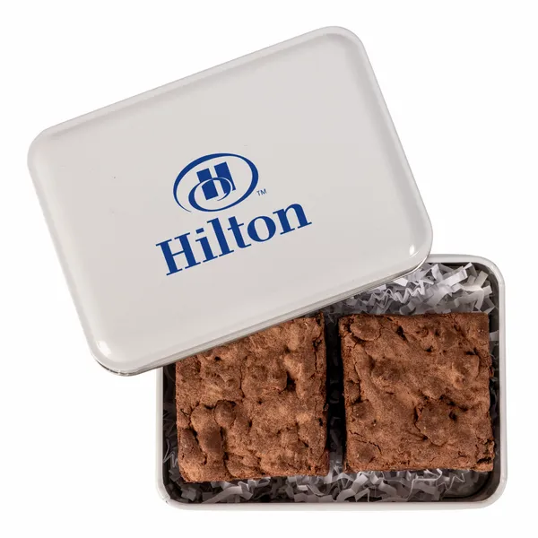 Fresh Beginnings 2 Fudge Brownies in Tin - Custom Flying Discs