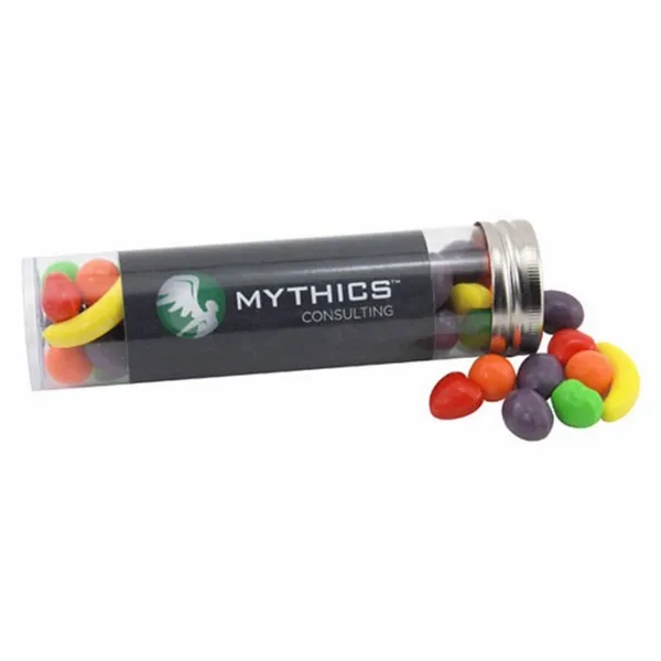 Tube with Candy Fruitz 5" Tube - Custom Flying Discs