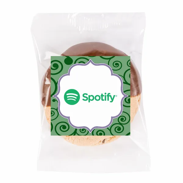 Fresh Beginnings Individually Wrapped Dipped Chocolate Chip Cookie - Custom Flying Discs