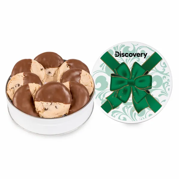 Fresh Beginnings Dipped Chocolate Chip Cookie Tin (Small) - Custom Flying Discs