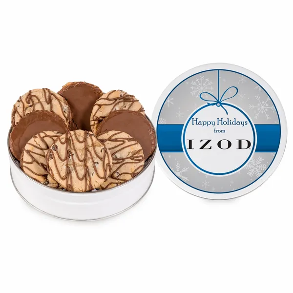Fresh Beginnings Dreamy Drizzle Chocolate Chip Cookie Tin (Small) - Custom Flying Discs