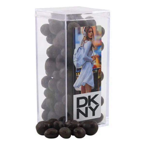 Acrylic Box with Chocolate Espresso Beans - Medium - Custom Flying Discs