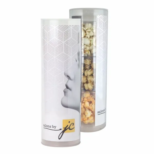 3 Piece Gift Tube with Popcorn - Custom Flying Discs