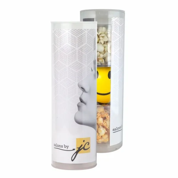 3 Piece Gift Stress Relief Popcorn Tube - Custom Flying Discs