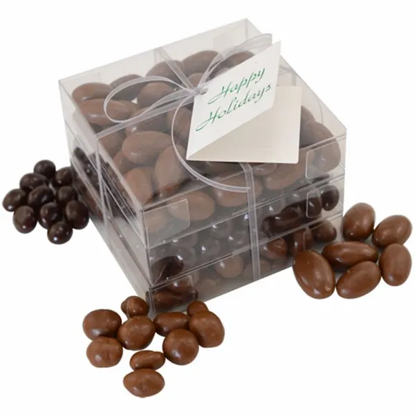 3 Way Chocolate Covered Stack Acetate Tower - Custom Flying Discs