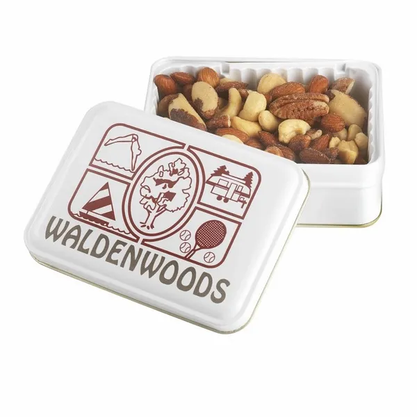 Keepsake Gift Tin - Deluxe Mixed Nuts - Custom Flying Discs