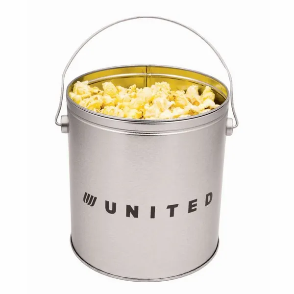 One Gallon Popcorn Tin - Butter Popcorn - Custom Flying Discs