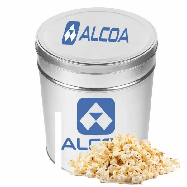 Three and a Half Gallon Popcorn Tin - Butter Popcorn - Custom Flying Discs