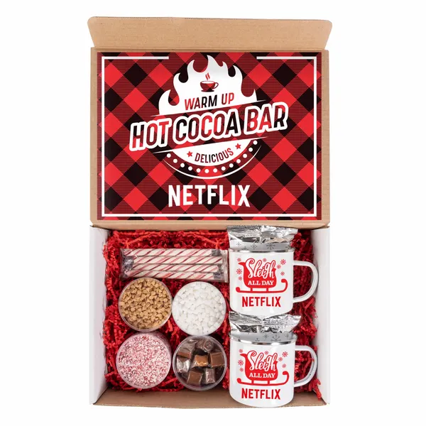 Hot Cocoa Bar Kit with 2 Mugs - Custom Flying Discs