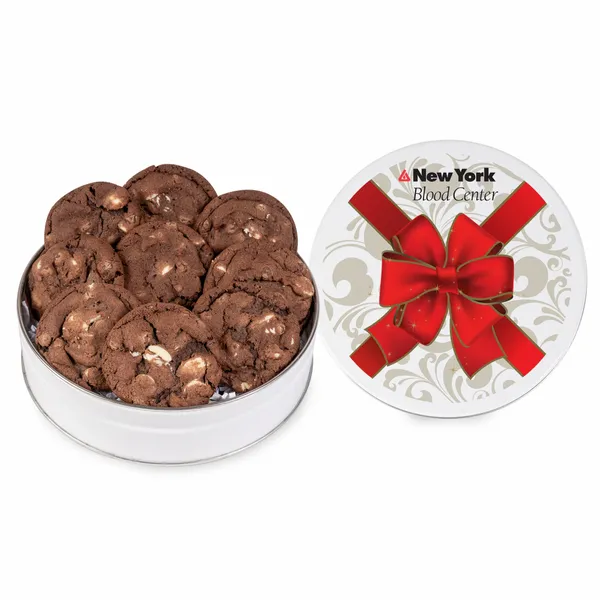 Fresh Beginnings Chocolate Double Chip Cookie Tin (Small) - Custom Flying Discs