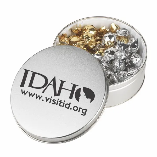 Collector Tins - Twist Wrapped Truffles - Custom Flying Discs