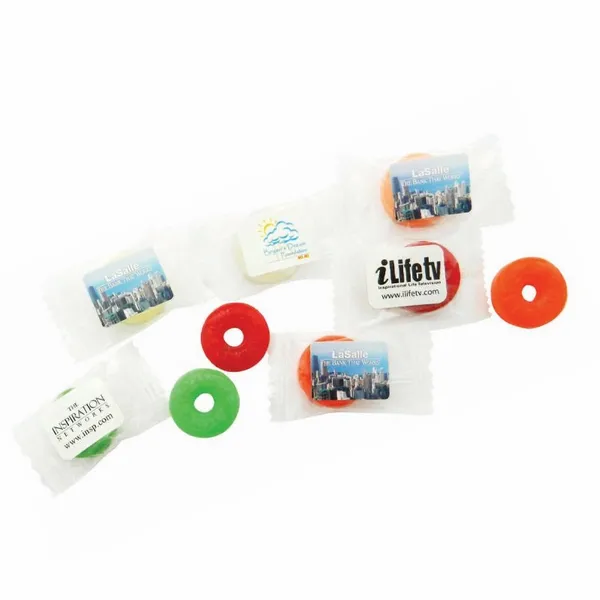 Assorted Fruit w/ Label - Custom Flying Discs