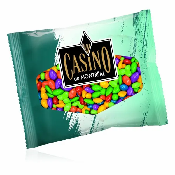 2oz. Full Color DigiBag™ with Chocolate Sunflower Seeds - Custom Flying Discs