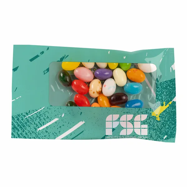 1oz. Full Color DigiBag™ with Gourmet Jelly Beans - Custom Flying Discs