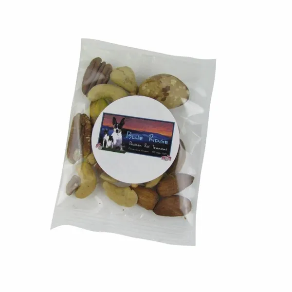 1oz. Goody Bags - Deluxe Mixed Nuts - Custom Flying Discs