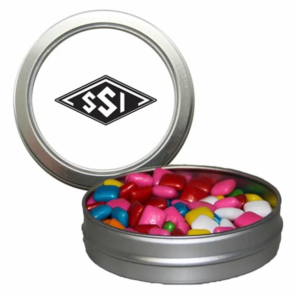 Candy Window Tin Short Round - Custom Flying Discs