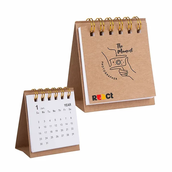 Kraft Paper Desk Calendars