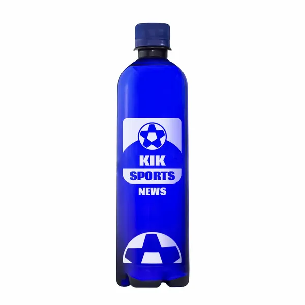 16.9 oz Plastic Bullet Bottle – Screen Printed Custom Water - Custom Flying Discs