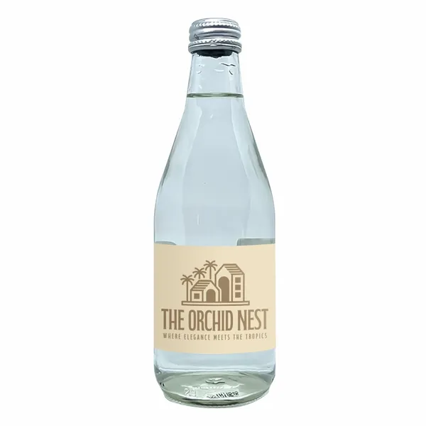 12 oz Glass Water Bottle (GLA12) - Custom Flying Discs