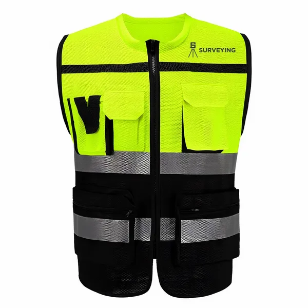 Heavy-Duty, Two-Tone Safety Vests - Custom Flying Discs