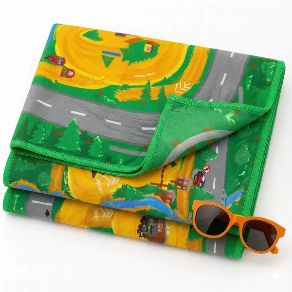 Custom Beach & Pool Towels - Custom Flying Discs