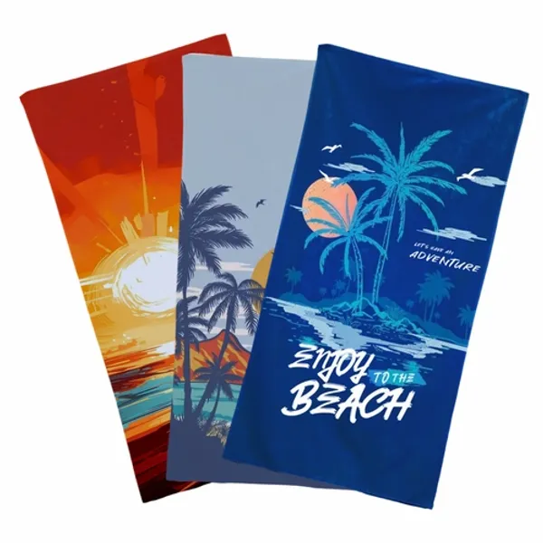 Custom Beach & Pool Towels - Custom Flying Discs