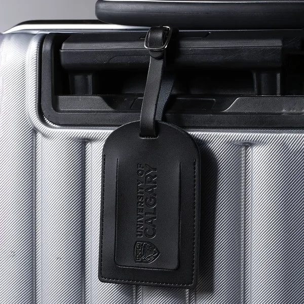 Luxury Leather Luggage Tag