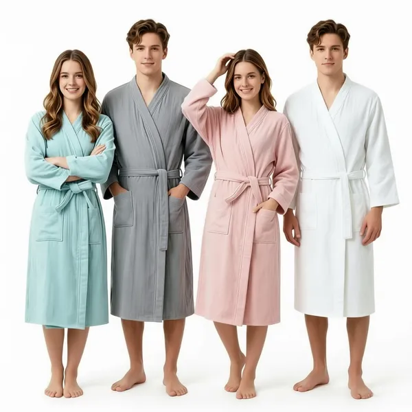 4 Layer Gauze Cotton Bathrobes - Custom Flying Discs
