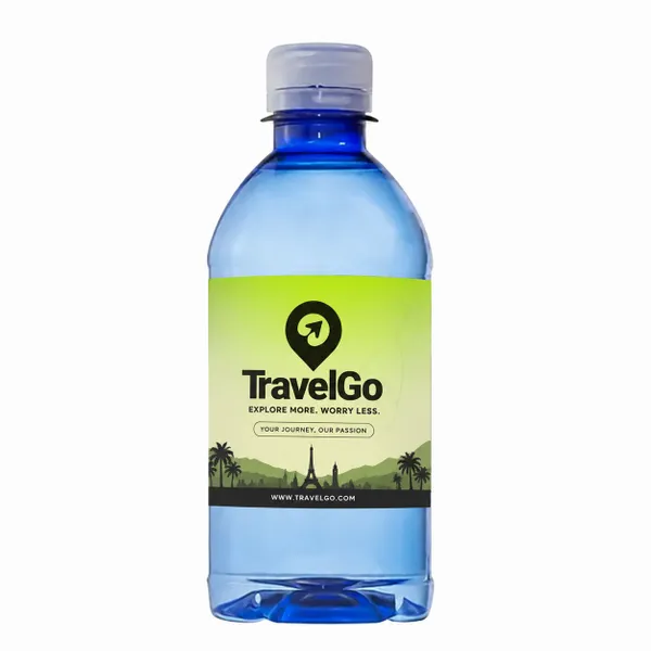 12 oz Plastic Bullet Bottle - Custom Flying Discs