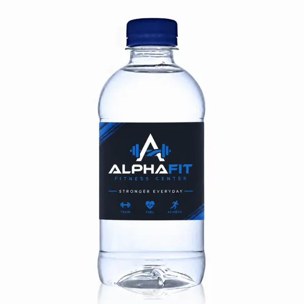 12 oz Bottled Water - Custom Flying Discs