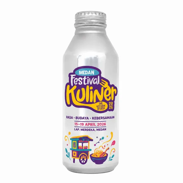 16 oz Aluminum Chubby Bottle with Direct Print - Custom Flying Discs
