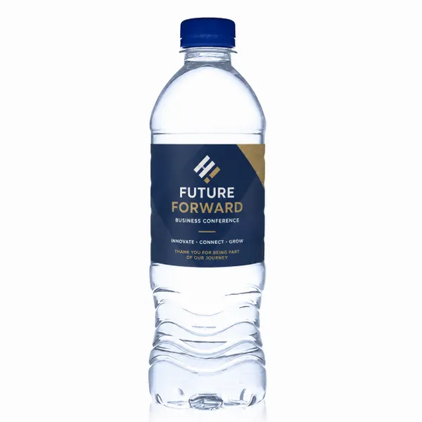 16.9 oz Standard Custom Label Water Bottles - Custom Flying Discs