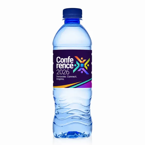 16.9 oz Blue Water Bottle - Custom Flying Discs