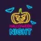 Pumpkin Halloween Night Neon Sign - Custom Flying Discs