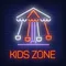 Fun Kids Zone Neon Sign - Custom Flying Discs