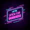 Open For Business Neon Sign - Custom Flying Discs