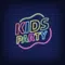 Kids Party Neon Sign - Custom Flying Discs