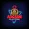 Arcade Play Zone Neon Sign - Custom Flying Discs