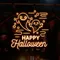 Happy Halloween Two Ghosts Neon Sign - Custom Flying Discs