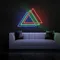 Triangles Neon Sign - Custom Flying Discs