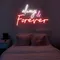 Always And Forever Neon Sign - Custom Flying Discs