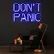 Don't Panic Neon Sign - Custom Flying Discs