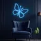 Scribble Butterfly Neon Sign - Custom Flying Discs