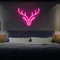 Abstract Deer Neon Sign - Custom Flying Discs