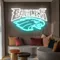 Eagles Neon Sign - Custom Flying Discs
