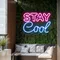 Stay Cool Neon Sign - Custom Flying Discs
